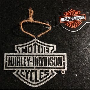 GENUINE HARLEY-DAVIDSON LOGO ORNAMENT 5.5” x 4.25” NEW